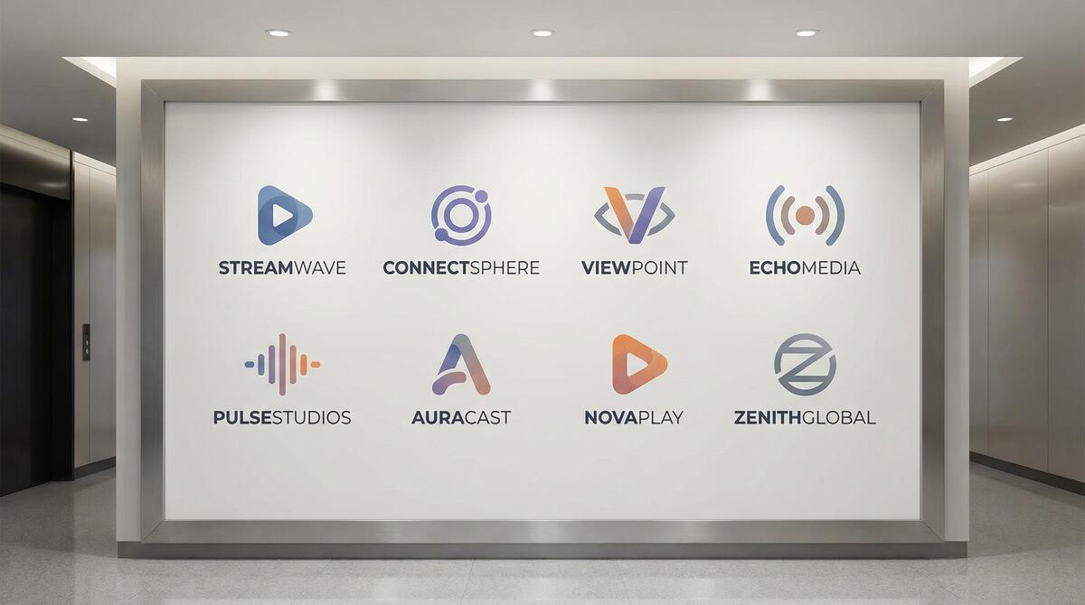 麻豆传媒合作品牌Logo墙