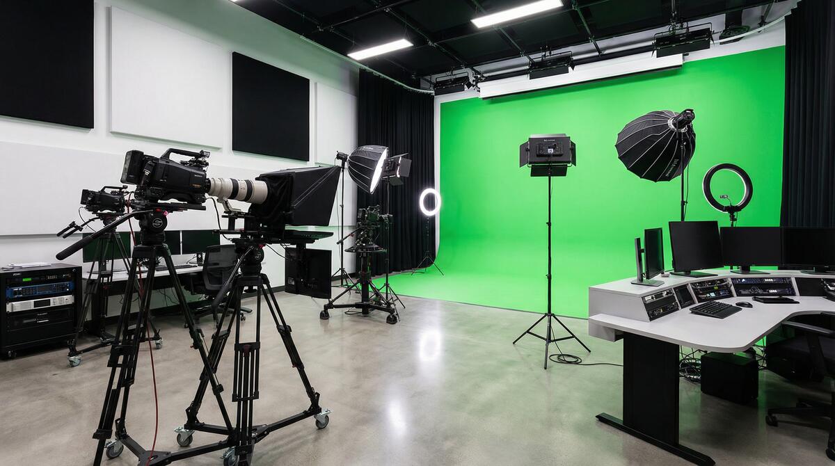 麻豆传媒专业摄影棚
